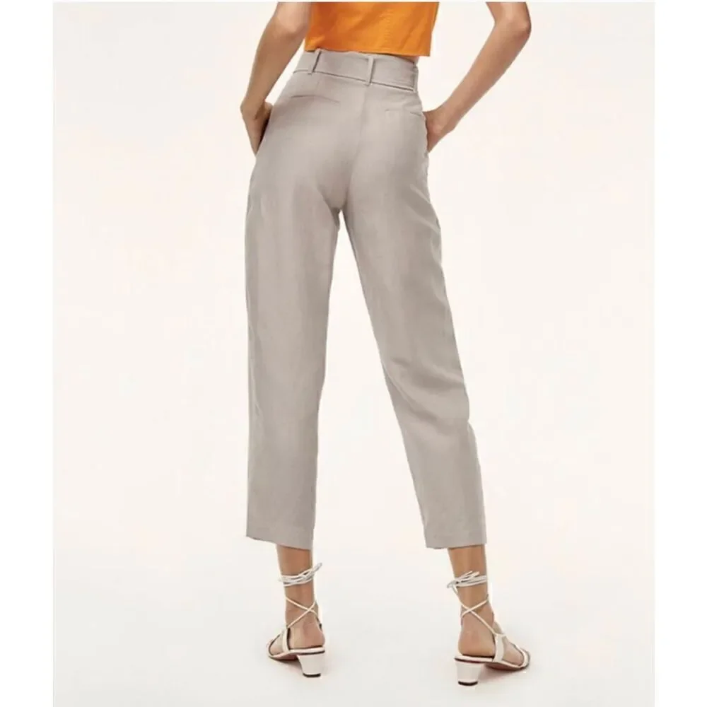 Aritzia Wilfred Jallade linen blend pants 00